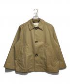 Gymphlexジムフレックス）の古着「BIG BUTTON SHORT JACKET」｜ベージュ