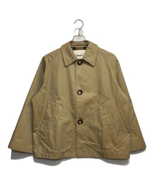 Gymphlex（ジムフレックス）Gymphlex (ジムフレックス) BIG BUTTON SHORT JACKET ベージュ サイズ:12の古着・服飾アイテム