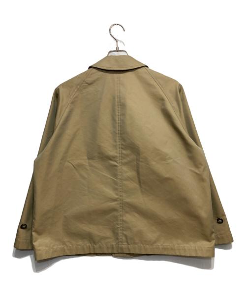 Gymphlex（ジムフレックス）Gymphlex (ジムフレックス) BIG BUTTON SHORT JACKET ベージュ サイズ:12の古着・服飾アイテム