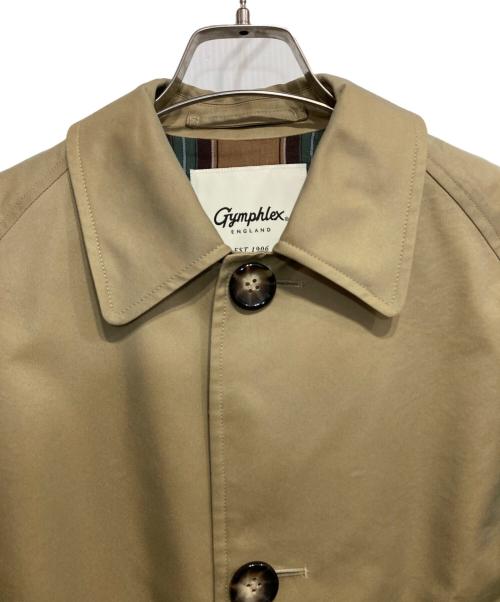 Gymphlex（ジムフレックス）Gymphlex (ジムフレックス) BIG BUTTON SHORT JACKET ベージュ サイズ:12の古着・服飾アイテム