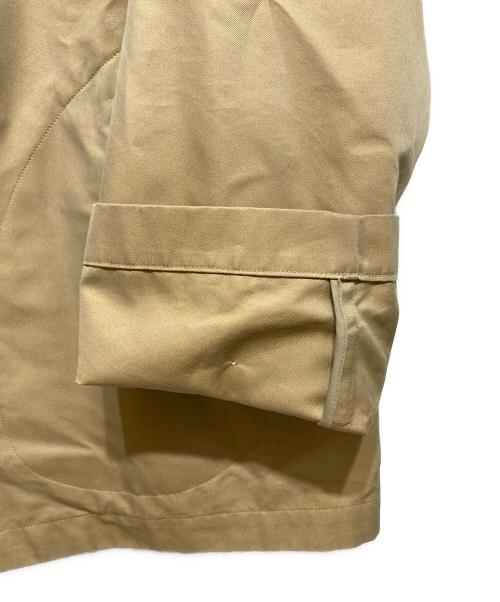 Gymphlex（ジムフレックス）Gymphlex (ジムフレックス) BIG BUTTON SHORT JACKET ベージュ サイズ:12の古着・服飾アイテム