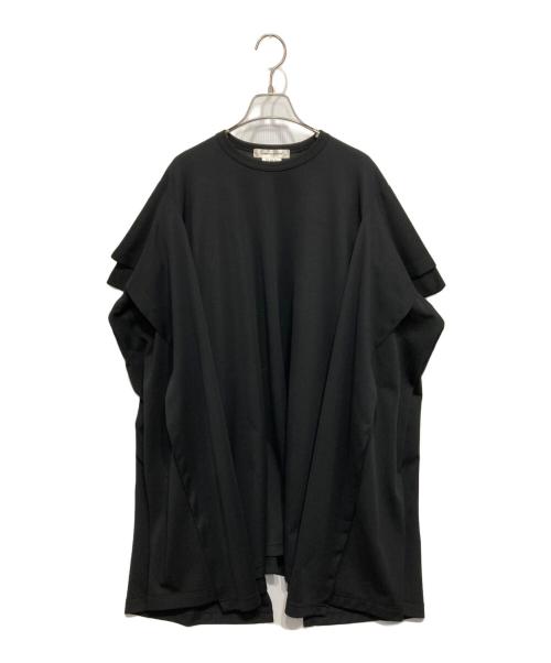 COMME des GARCONS（コムデギャルソン）COMME des GARCONS (コムデギャルソン) ドレープ ロングカットソー ブラック サイズ:XSの古着・服飾アイテム