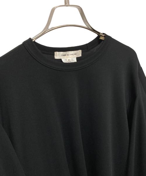 COMME des GARCONS（コムデギャルソン）COMME des GARCONS (コムデギャルソン) ドレープ ロングカットソー ブラック サイズ:XSの古着・服飾アイテム