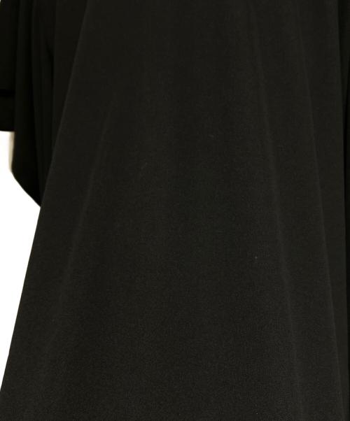 COMME des GARCONS（コムデギャルソン）COMME des GARCONS (コムデギャルソン) ドレープ ロングカットソー ブラック サイズ:XSの古着・服飾アイテム