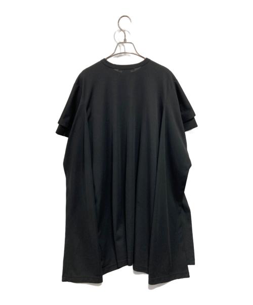 COMME des GARCONS（コムデギャルソン）COMME des GARCONS (コムデギャルソン) ドレープ ロングカットソー ブラック サイズ:XSの古着・服飾アイテム