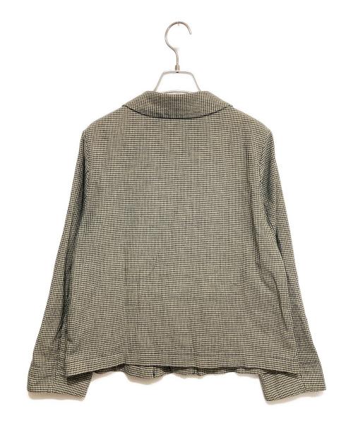 Pal'las Palace（パラスパレス）Pal'las Palace (パラスパレス) チェックテーラードジャケット グリーンの古着・服飾アイテム