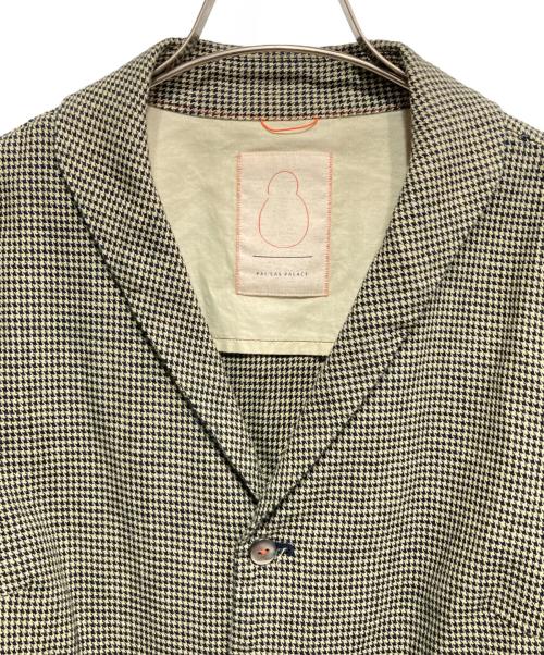 Pal'las Palace（パラスパレス）Pal'las Palace (パラスパレス) チェックテーラードジャケット グリーンの古着・服飾アイテム