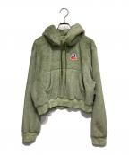 Hysteric Glamourヒステリックグラマー）の古着「SUPER HYS ワッペンパーカー」｜グリーン