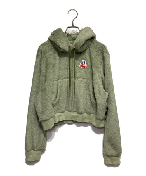 Hysteric Glamour（ヒステリックグラマー）Hysteric Glamour (ヒステリックグラマー) SUPER HYS ワッペンパーカー グリーン サイズ:FREEの古着・服飾アイテム