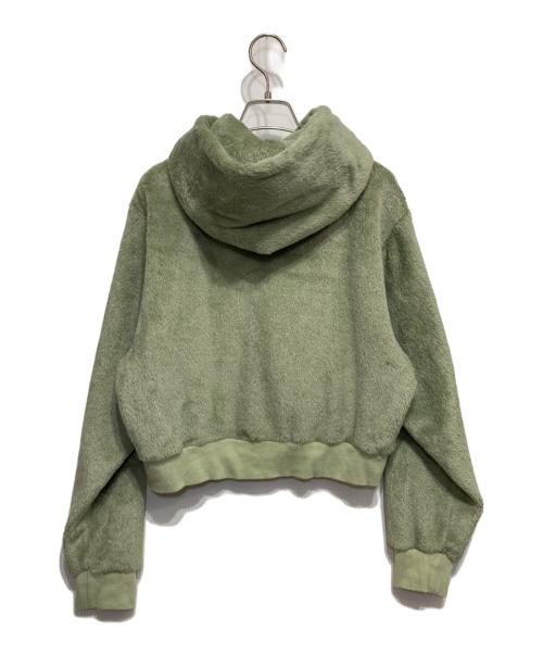 Hysteric Glamour（ヒステリックグラマー）Hysteric Glamour (ヒステリックグラマー) SUPER HYS ワッペンパーカー グリーン サイズ:FREEの古着・服飾アイテム