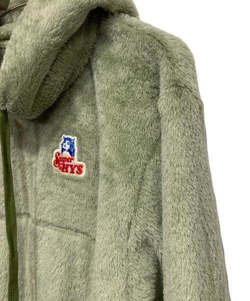 Hysteric Glamour（ヒステリックグラマー）Hysteric Glamour (ヒステリックグラマー) SUPER HYS ワッペンパーカー グリーン サイズ:FREEの古着・服飾アイテム