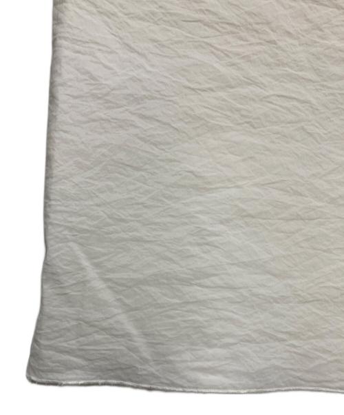 yo BIOTOP（ヨー ビオトープ）yo BIOTOP (ヨー ビオトープ) SHEER TIGHT SKIRT ホワイトの古着・服飾アイテム