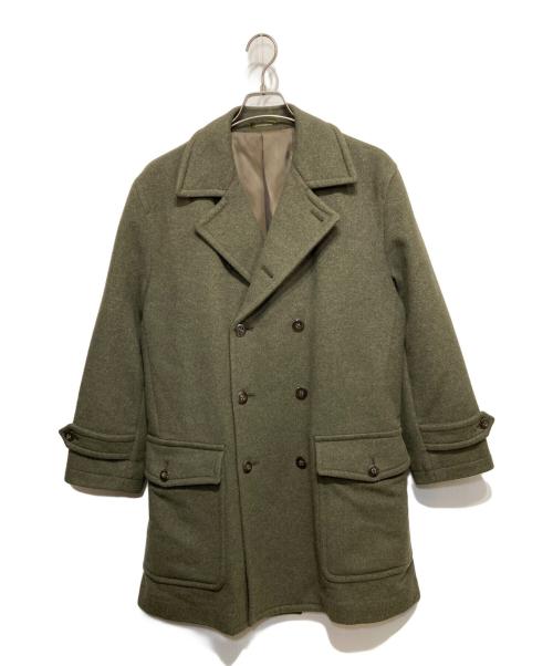 Christian Dior（クリスチャン ディオール）Christian Dior (クリスチャン ディオール) チェスターコート グリーン サイズ:Mの古着・服飾アイテム