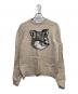 maison kitsune（メゾンキツネ）の古着「BIG FOX HEAD PULLOVER」｜ベージュ