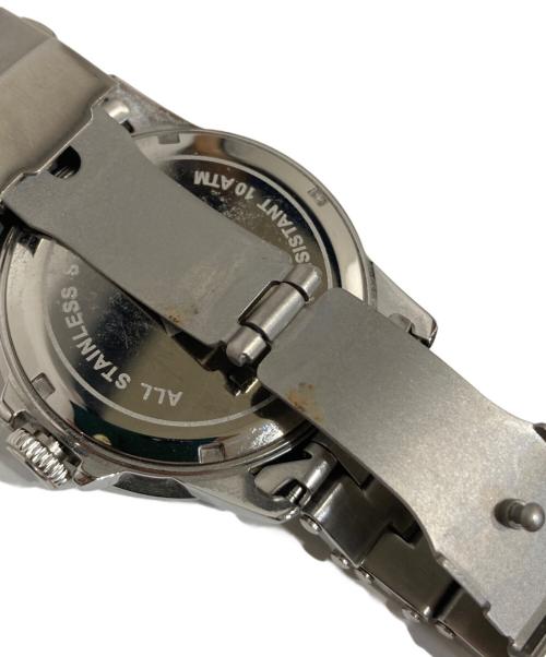 TECHNOS（テクノス）TECHNOS (テクノス) ダイバーズウォッチ グリーンの古着・服飾アイテム