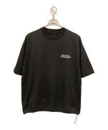 DAIWA PIER39×The Ennoy Professional（ダイワ ピア39×ザ エンノイ プロフェッショナル）の古着「DRAWSTRING TEE」｜ブラック