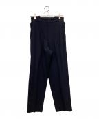 everyoneエブリワン）の古着「Wool Adjustable Trousers」｜ネイビー