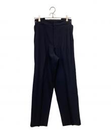 everyone（エブリワン）の古着「Wool Adjustable Trousers」｜ネイビー