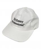 The Ennoy Professionalザ エンノイ プロフェッショナル）の古着「PROFESSIONAL COTTON CAP」｜ホワイト