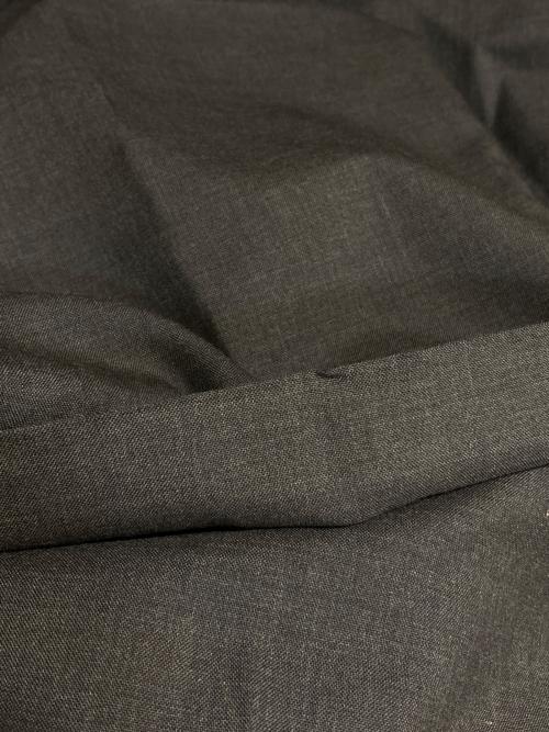 H BEAUTY&YOUTH（エイチ ビューティー&ユース）H BEAUTY&YOUTH (エイチ ビューティー&ユース) ウールトロピカル 2プリーツワイドパンツ ブラウン サイズ:LARGEの古着・服飾アイテム