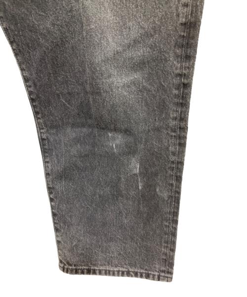 STEVEN ALAN（スティーブンアラン）STEVEN ALAN (スティーブンアラン) 13.5oz DENIM 5P BAGGY TAPERED PANTS グレー サイズ:Lの古着・服飾アイテム