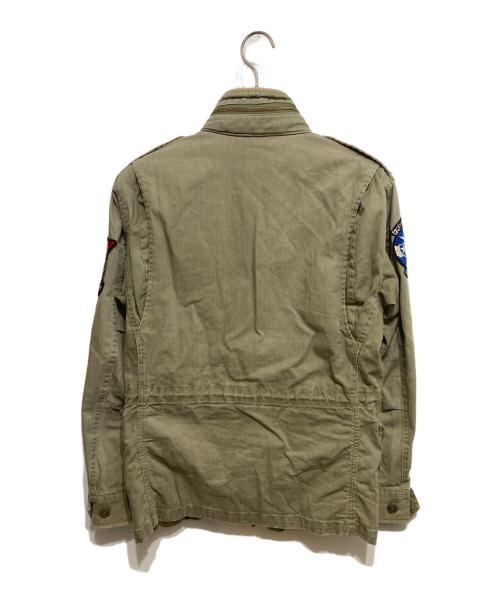 POLO RALPH LAUREN（ポロ・ラルフローレン）POLO RALPH LAUREN (ポロ・ラルフローレン) コンバットジャケット オリーブ サイズ:XSの古着・服飾アイテム