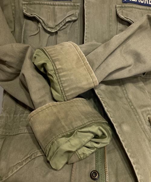 POLO RALPH LAUREN（ポロ・ラルフローレン）POLO RALPH LAUREN (ポロ・ラルフローレン) コンバットジャケット オリーブ サイズ:XSの古着・服飾アイテム