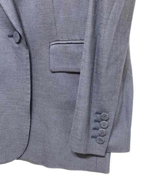 BEIGE（ベイジ）BEIGE (ベイジ) ダブルジャケット ブルー サイズ:4の古着・服飾アイテム