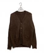 Denhamデンハム）の古着「モヘアシルク混ウールカーディガン」｜ブラウン