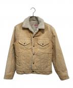 LEVI'Sリーバイス）の古着「コーデュロイ ボア ジャケット」｜ブラウン