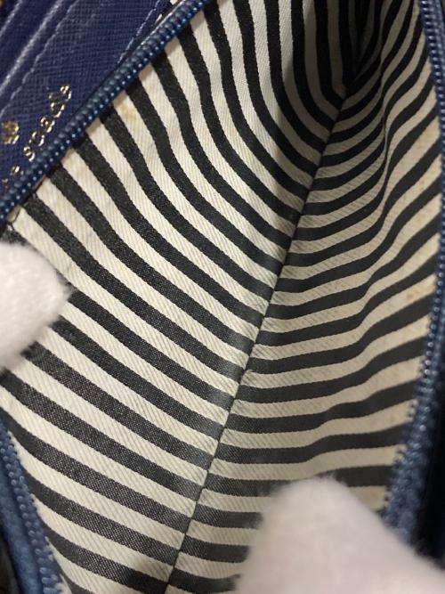 Kate Spade（ケイトスペード）Kate Spade (ケイトスペード) 長財布 ネイビーの古着・服飾アイテム