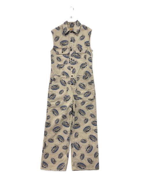 Hysteric Glamour（ヒステリックグラマー）Hysteric Glamour (ヒステリックグラマー) OVAL WOMAN柄 オールインワン グレー系 サイズ:FREEの古着・服飾アイテム