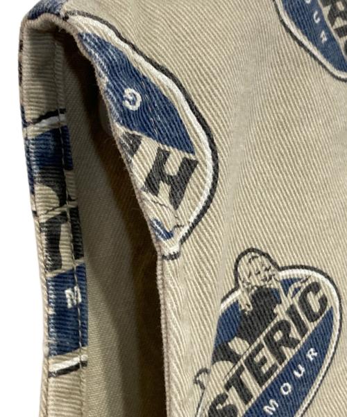 Hysteric Glamour（ヒステリックグラマー）Hysteric Glamour (ヒステリックグラマー) OVAL WOMAN柄 オールインワン グレー系 サイズ:FREEの古着・服飾アイテム