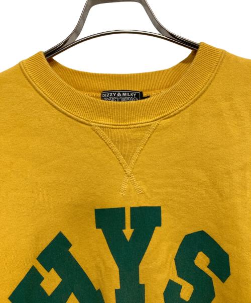 Hysteric Glamour（ヒステリックグラマー）Hysteric Glamour (ヒステリックグラマー) ヒスガールプリントプルオーバー イエロー サイズ:Lの古着・服飾アイテム