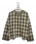 tricot COMME des GARCONS（トリココムデギャルソン）の古着「コットンポリツイードチェックブラウス」｜ブラック×ベージュ