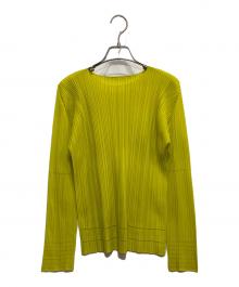 PLEATS PLEASE（プリーツプリーズ）の古着「SOFT PLEATS」｜イエロー