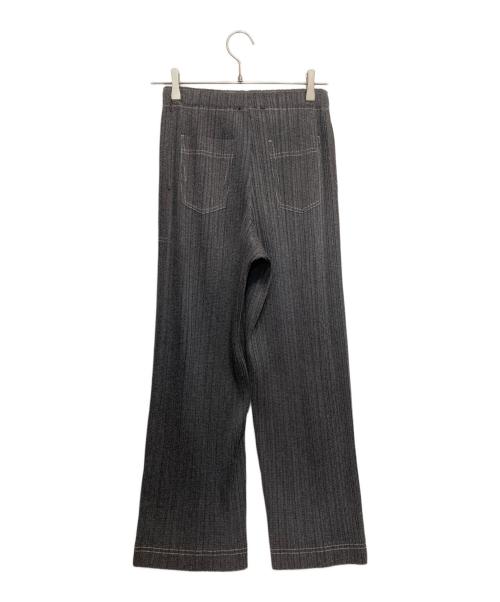 PLEATS PLEASE（プリーツプリーズ）PLEATS PLEASE (プリーツプリーズ) COTTON DENIM グレー サイズ:3の古着・服飾アイテム