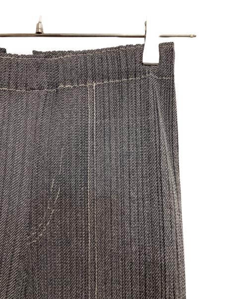 PLEATS PLEASE（プリーツプリーズ）PLEATS PLEASE (プリーツプリーズ) COTTON DENIM グレー サイズ:3の古着・服飾アイテム
