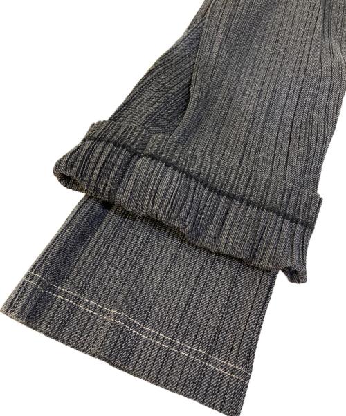 PLEATS PLEASE（プリーツプリーズ）PLEATS PLEASE (プリーツプリーズ) COTTON DENIM グレー サイズ:3の古着・服飾アイテム