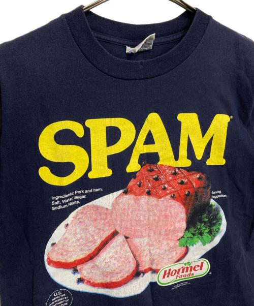 GILDAN（ギルダン）GILDAN (ギルダン) プリントTシャツ　90‘ｓ　SPAM ネイビー サイズ:Mの古着・服飾アイテム