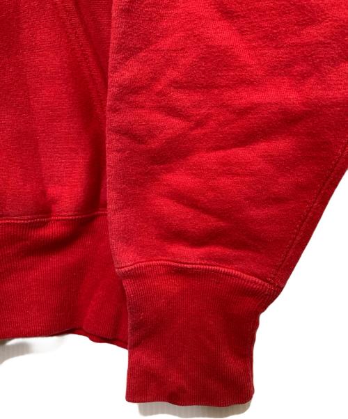 Champion REVERSE WEAVE（チャンピオン リバース ウィーブ）Champion REVERSE WEAVE (チャンピオン リバース ウィーブ) 90’sプルパーカー レッド サイズ:Mの古着・服飾アイテム