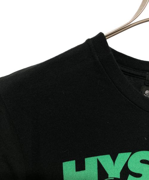Hysteric Glamour（ヒステリックグラマー）Hysteric Glamour (ヒステリックグラマー) Mastermind JAPAN (マスターマインド ジャパン) コラボプリントTシャツ ブラック サイズ:Mの古着・服飾アイテム