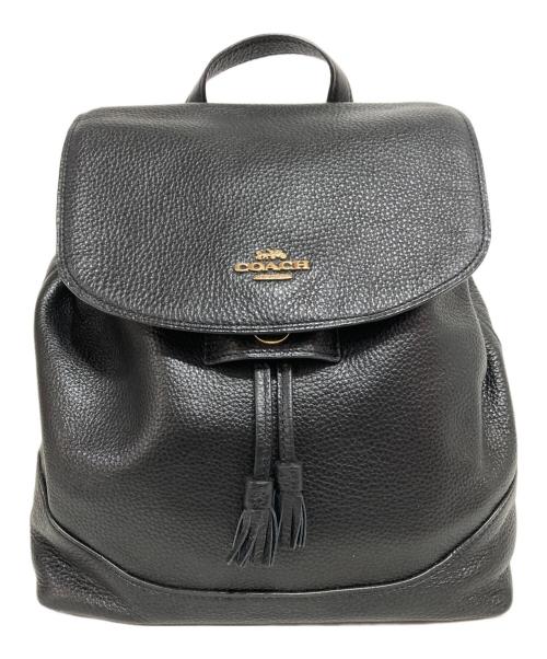 COACH（コーチ）COACH (コーチ) Elle Backpack ブラックの古着・服飾アイテム