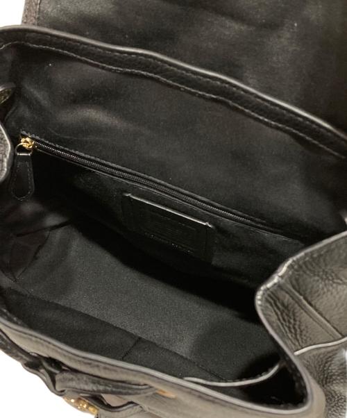 COACH（コーチ）COACH (コーチ) Elle Backpack ブラックの古着・服飾アイテム