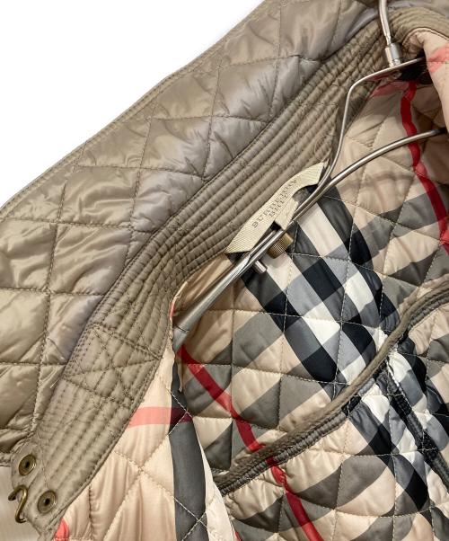 BURBERRY BRIT（バーバリーブリット）BURBERRY BRIT (バーバリーブリット) QUILTED JACKET ベージュ サイズ:Sの古着・服飾アイテム