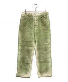 stussy（ステューシー）の古着「BIG OL JEAN SPRAY」｜グリーン