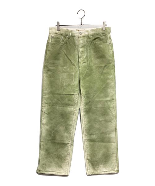 stussy（ステューシー）stussy (ステューシー) BIG OL JEAN SPRAY グリーン サイズ:30の古着・服飾アイテム