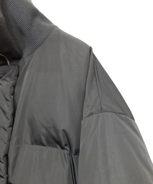 apart by lowrys（アパートバイローリーズ）apart by lowrys (アパートバイローリーズ) ハイネックリブナカワタロングコート ブラック サイズ:Fの古着・服飾アイテム