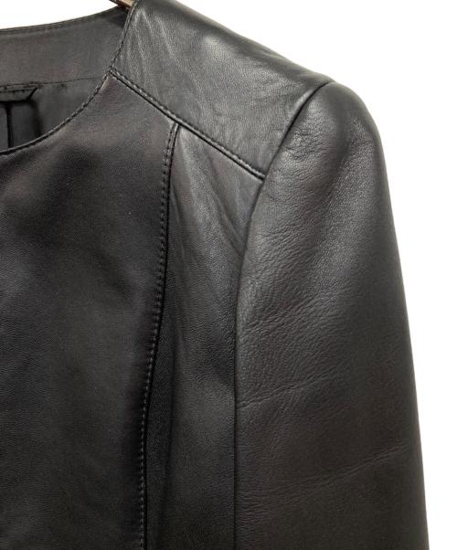 ANAYI（アナイ）ANAYI (アナイ) レザージャケット ブラック サイズ:36の古着・服飾アイテム