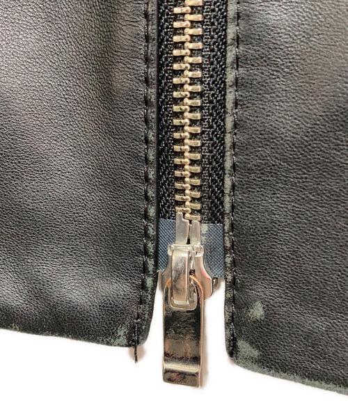 ANAYI（アナイ）ANAYI (アナイ) レザージャケット ブラック サイズ:36の古着・服飾アイテム